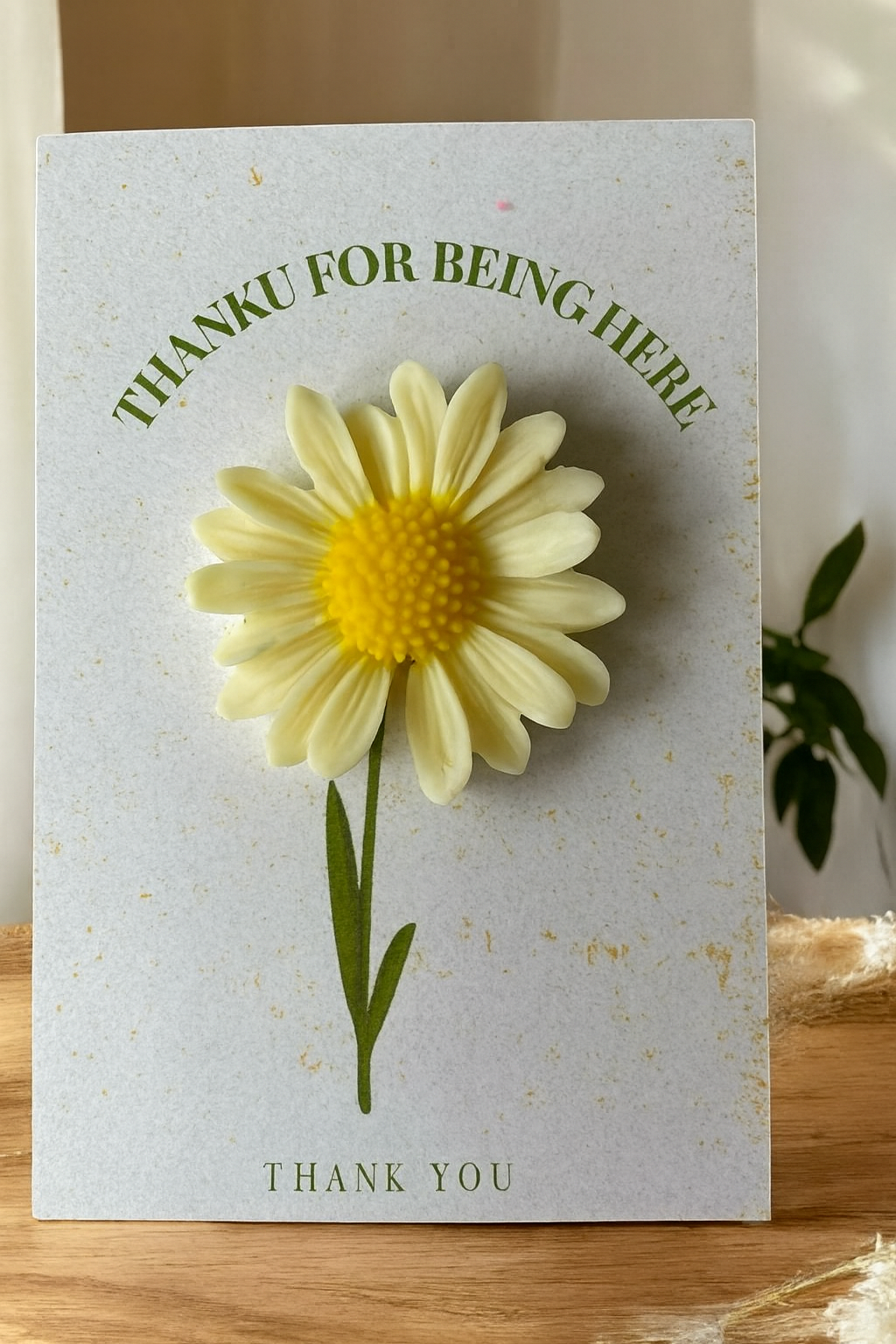 Single Flower Candle